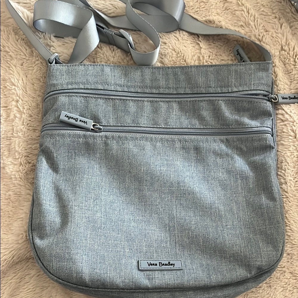 Vera Bradley Gray Crossbody Bag